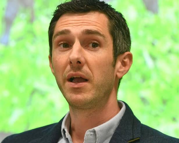 NFU Cymru Montgomeryshire County Chairman Marc Jones 