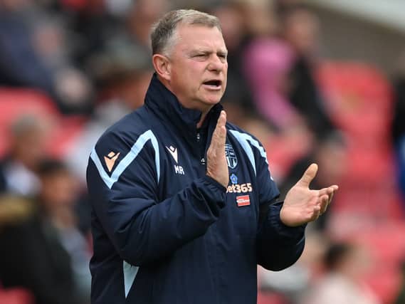 Mark Robins during a game