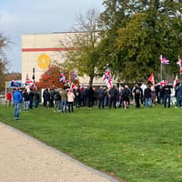 Shrewsbury demonstration passes off without major incident