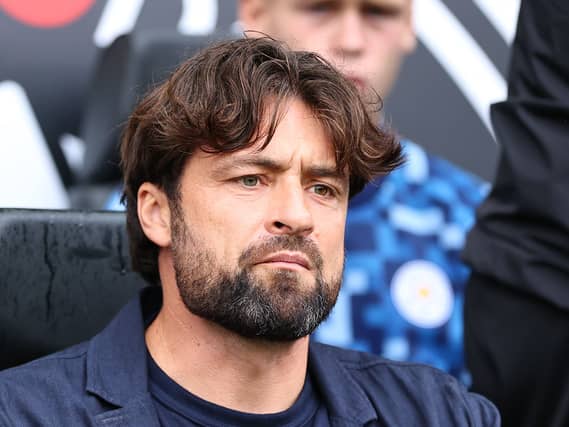 Leicester manager Russell Martin