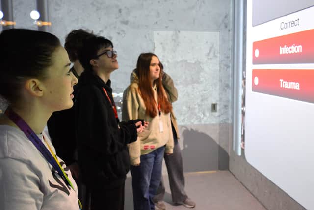 Learners in the immersive classroom