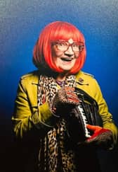 Comic Barbara Nice appeared at The Edge Arts Centre, Much Wenlock, on Friday night