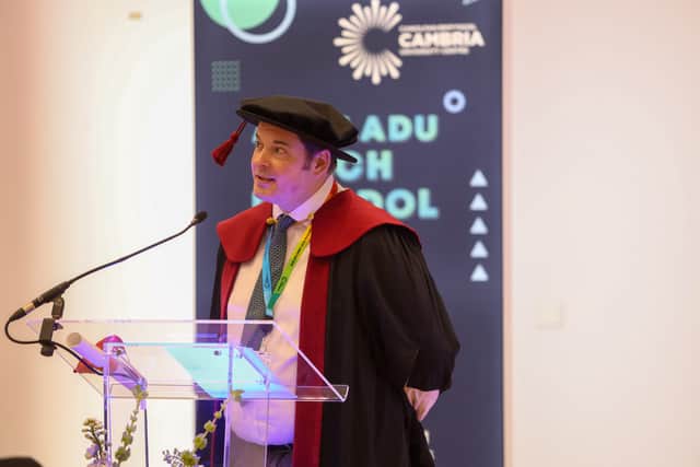 Dr Steven Peacock, Vice Principal of Academic Studies