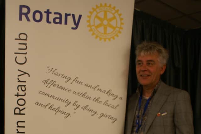 President Johnathan Callwood says Shrewsbury Severn Rotary Club looks forward to supporting more charities over the coming months.