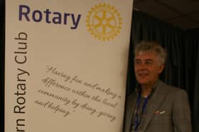 President Johnathan Callwood says Shrewsbury Severn Rotary Club looks forward to supporting more charities over the coming months.