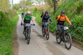 In a sunken lane