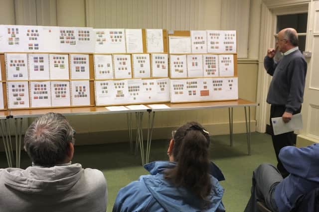 Previous display at Telford Stamp and Card Club