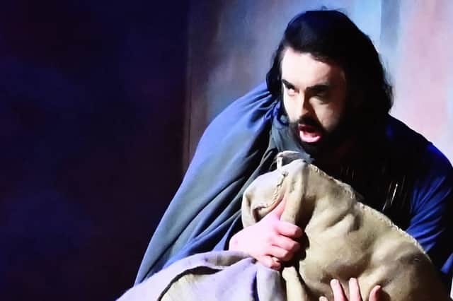 The role of Rigoletto will be shared by Chris Childs Santos (pictured) and Marius Bytautas