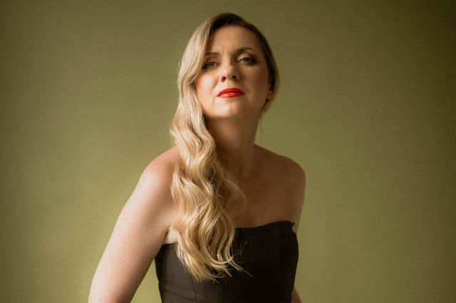 Khrystyna Maker (playing Gilda in the NWOS production of 'Rigoletto')