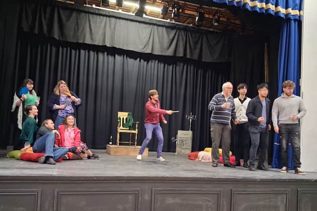 North Wales Opera Studio & Company in rehearsal