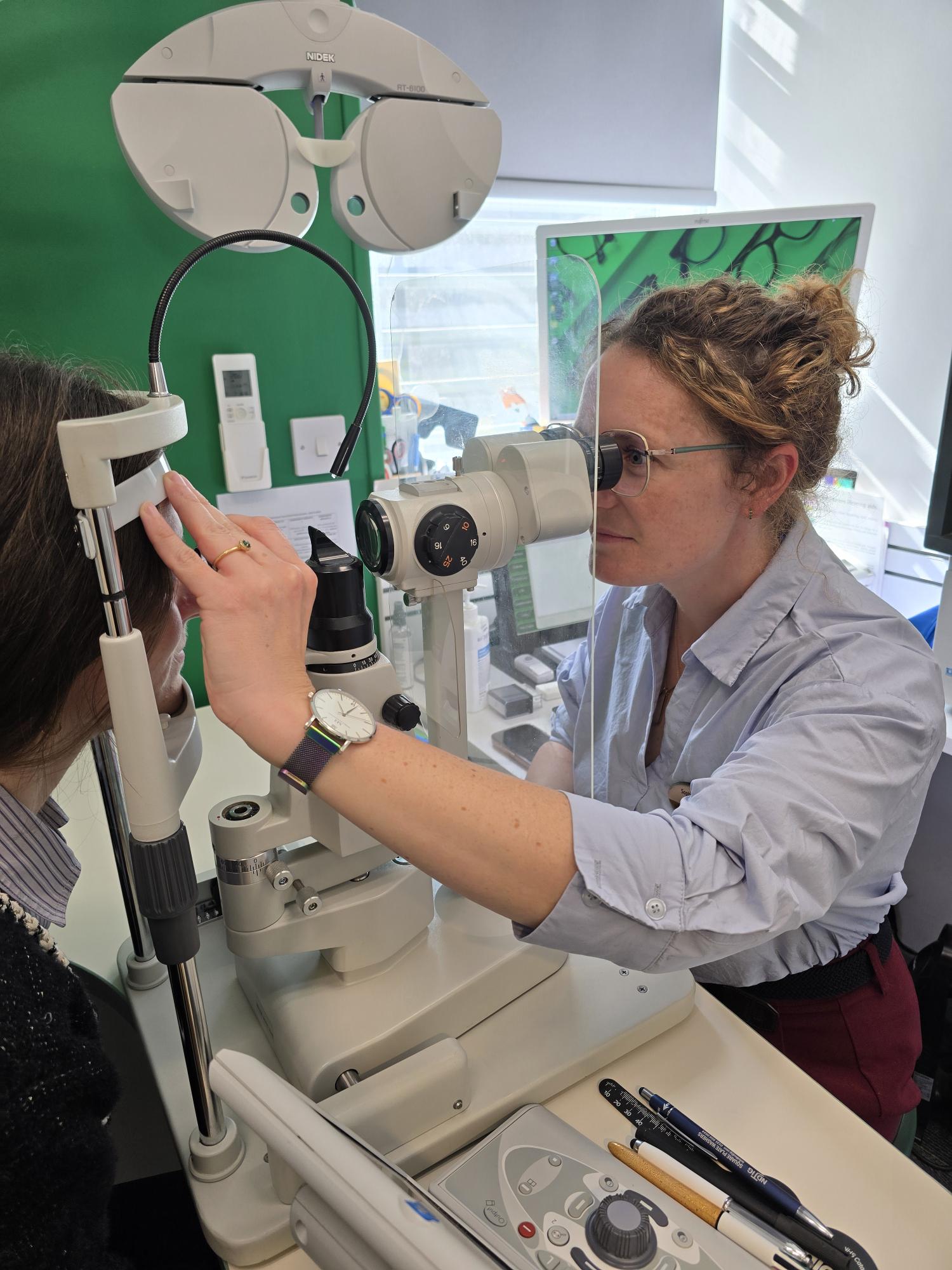 Ludlow opticians’ prompt action saves customer’s sight