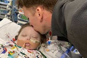 Rory is reunited with Harriet for the first time after the operation.