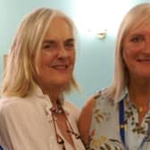 Jane (left) with Joycelin