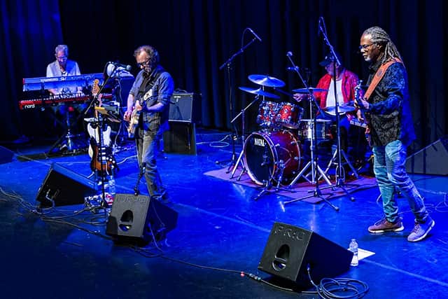 Rea-Loaded performing the hits of Chris Rea at The Edge Arts Centre, Much Wenlock on Friday. Photo: Andy Brooks Photography