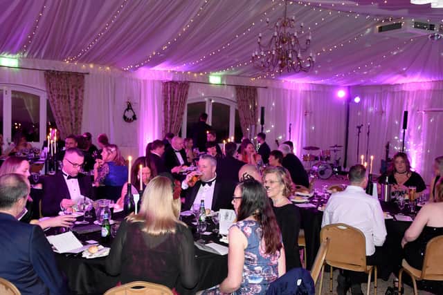 Guests enjoying the evening at the first Little Stars Halloween Ball