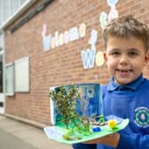 Garden in a Shoebox competition winner, Jonah