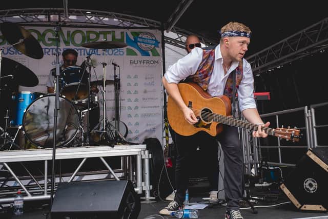 The Bridgnorth Festival supports original grassroots musicians - in 2025 Rob Clamp & The Ashmen headlined the High Street Stage.