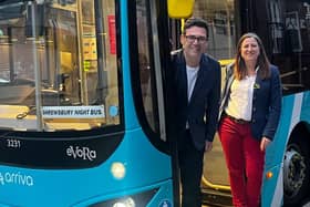 Prime Minister Andy Burnham and Shrewsbury MP Julia Buckley
