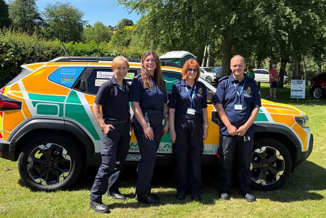 Some of the Bridgnorth Community First Responders team