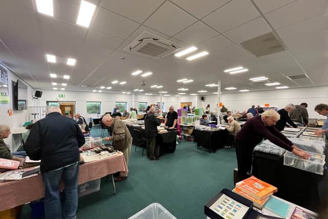 Last year's Shropshire Stamp and Postcard Fair