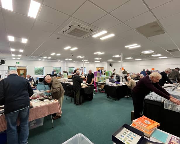 Last year's Shropshire Stamp and Postcard Fair