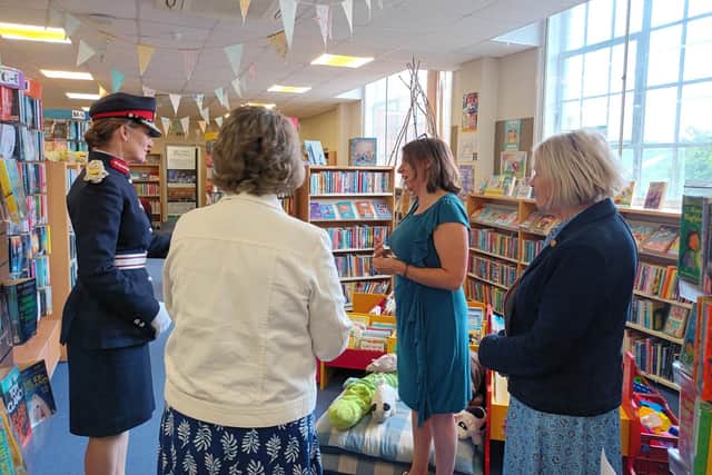 His Majesty’s Lord Lieutenant Mrs Anna Turner joined past and present staff, volunteers, board members, and long-term supporters of Enterprise House