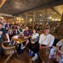 Shropshire Revolution celebrate the start of NFL Sundays at Hickory’s Telford