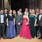 The cast of La Fanciulla del West