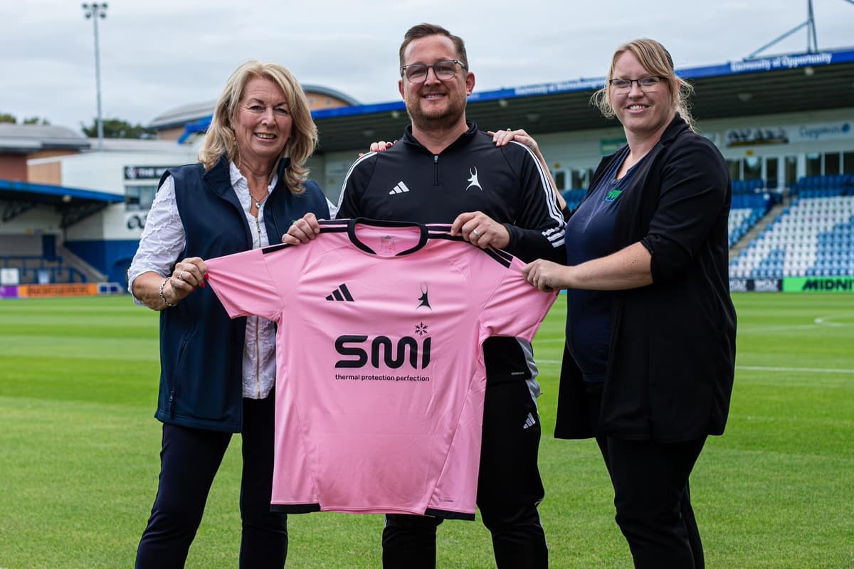 Telford firm sponsors town's young footballers