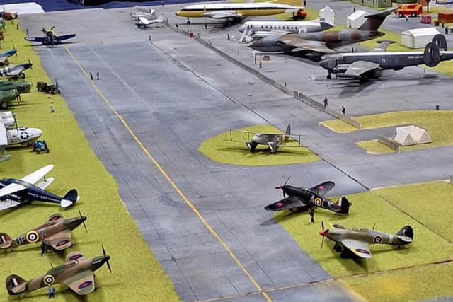 One of the many displays at this years Scale Model World.