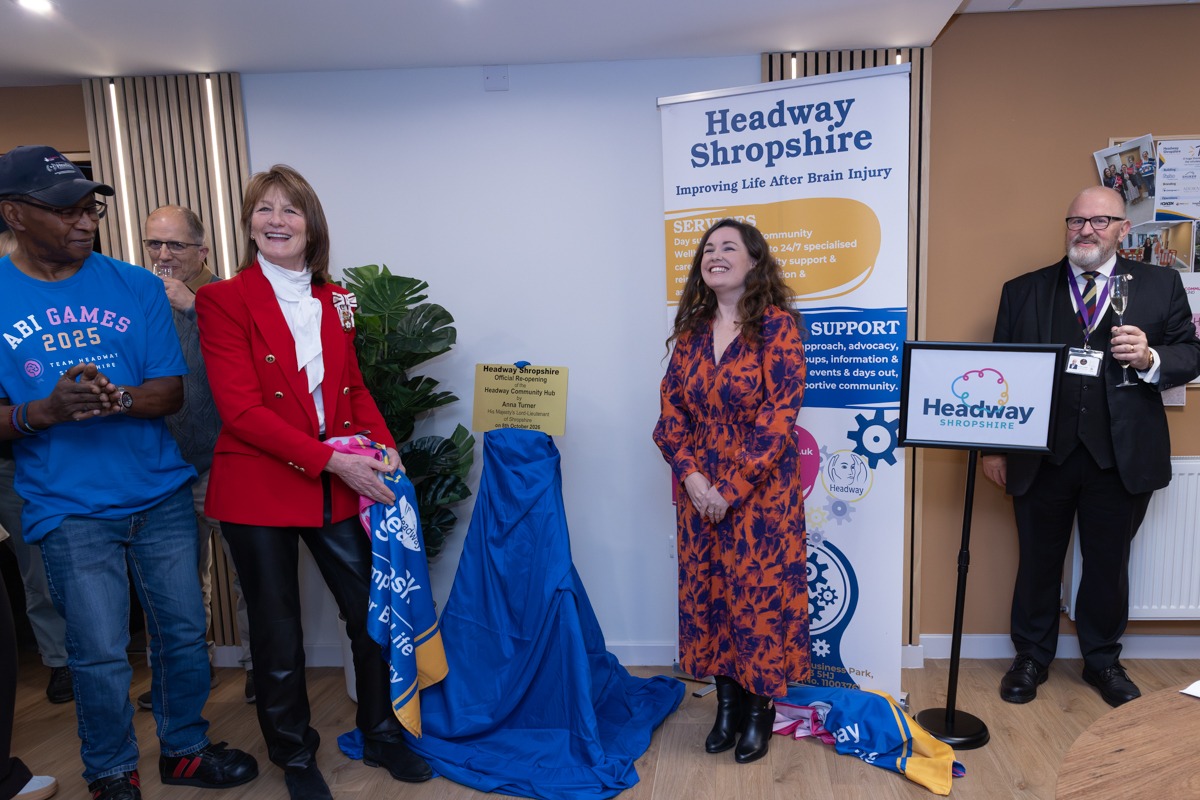 Shropshire brain injury charity unveils £600,000 wellness centre