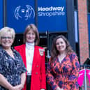 His Majesty’s Lord-Lieutenant of Shropshire, Anna Turner, at the official opening of the Headway Community Hub, Shropshire