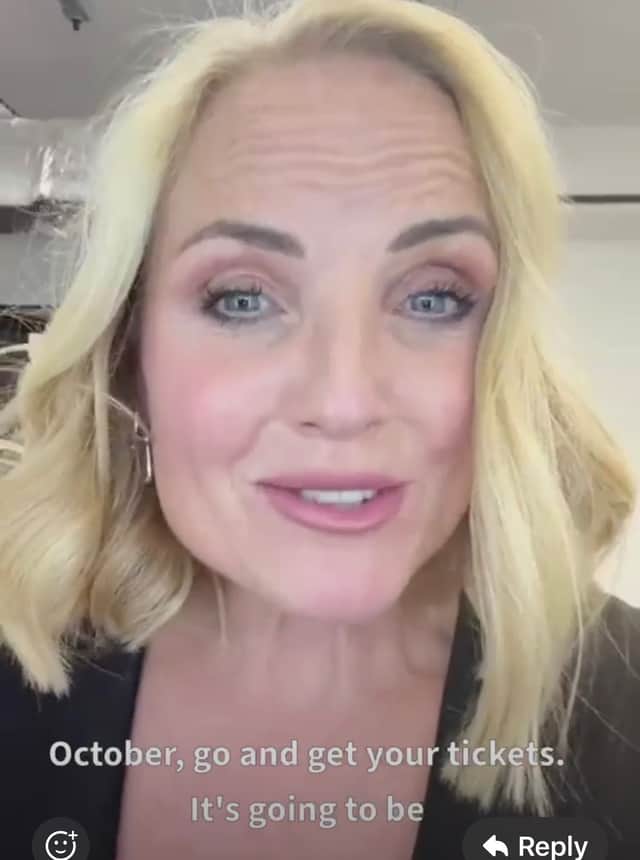 Kerry Ellis wishes Phoenix Productions well for their charity concert