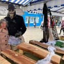 2025 Best Dressed Trader winner Niddry Design awarded by Mayor Diane Lyle