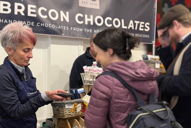 Brecon Chocolates at Chocolate Festival in 2025