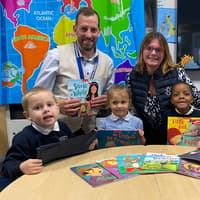 Telford reception pupils gifted 10 books each to inspire a love of reading
