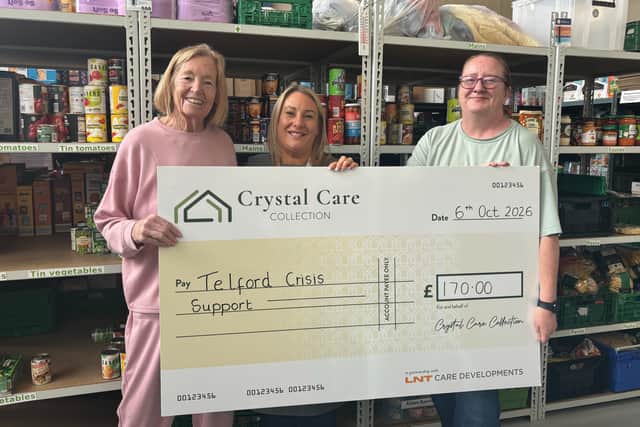 Customer Relationship Manager Samantha O'Driscoll and resident Sandra Ross recently visited the charity to present the donation and learn more about the vital services it provides to local people