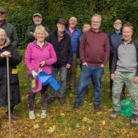 Volunteers join forces to restore overgrown Ludlow garden