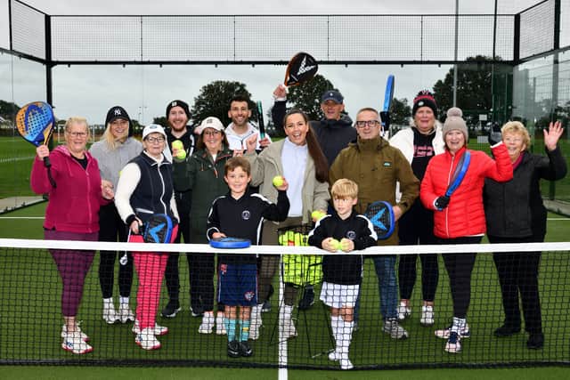 Padel Court opening at Prees Sports & Social Club