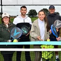 New floodlit padel court opens at Shropshire village sports club