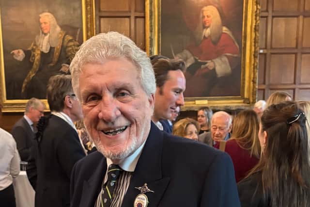 Howard Franklin Patron of The Shropshire Society in London at the Reception following the Quit Rents Ceremony