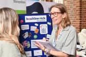 Emily Bell - Healthwatch Shropshire at a pubic event