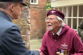 Danny Mason WWII veteran attended Remembrance 2025