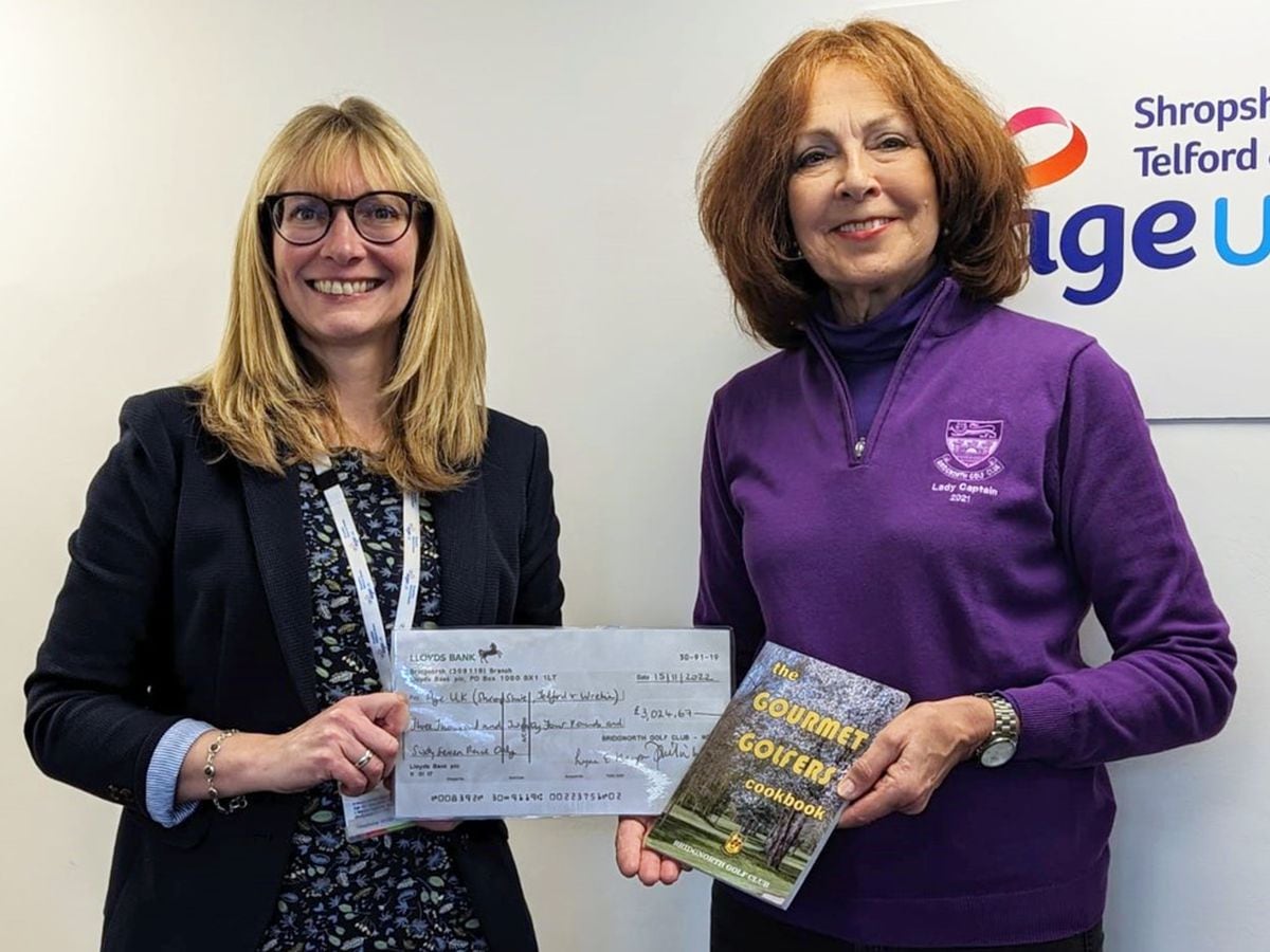 Golf club captain cooks up success for Age UK | Shropshire Star