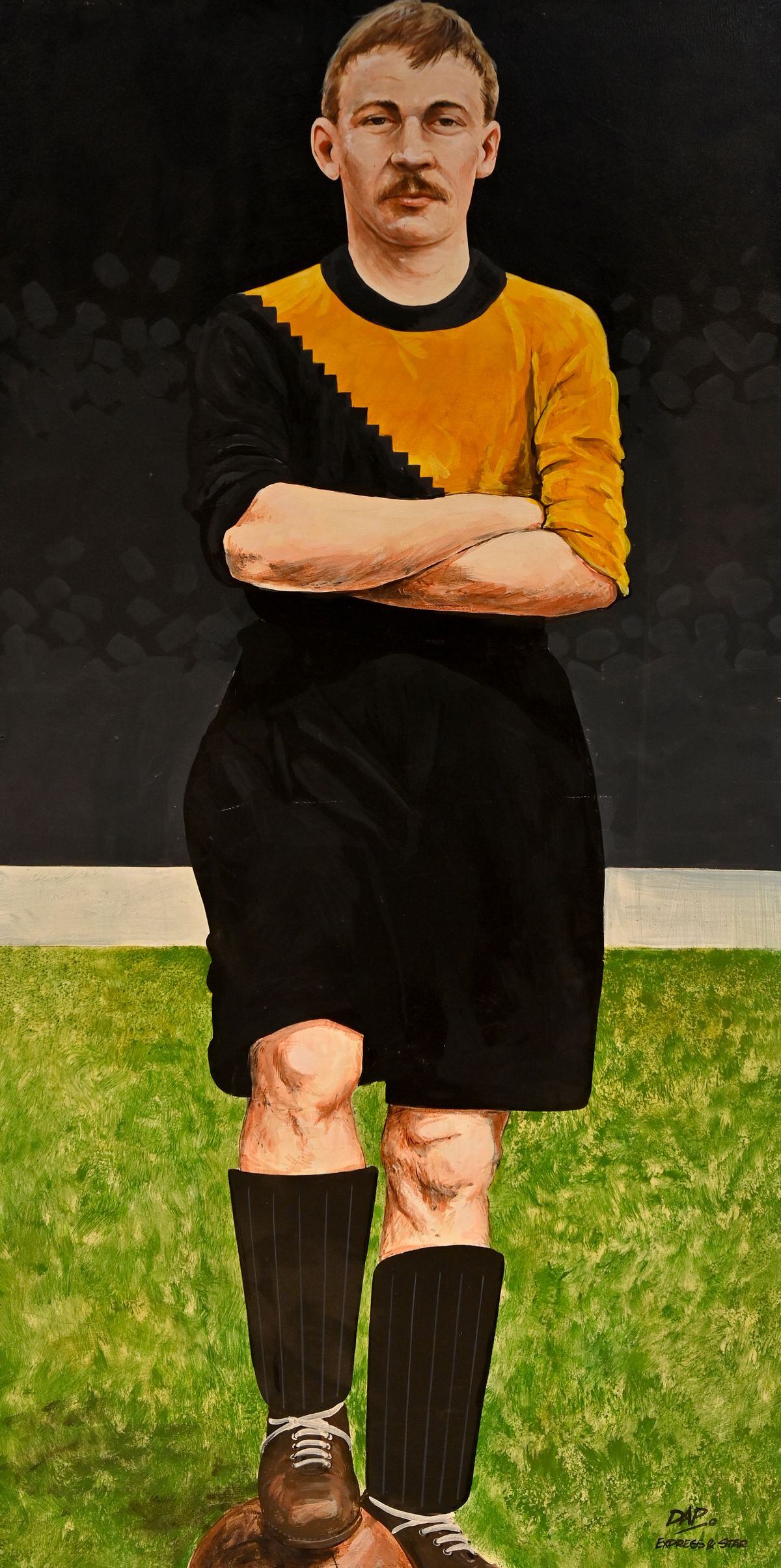 Harry Wood won the FA Cup with Wolves in 1893