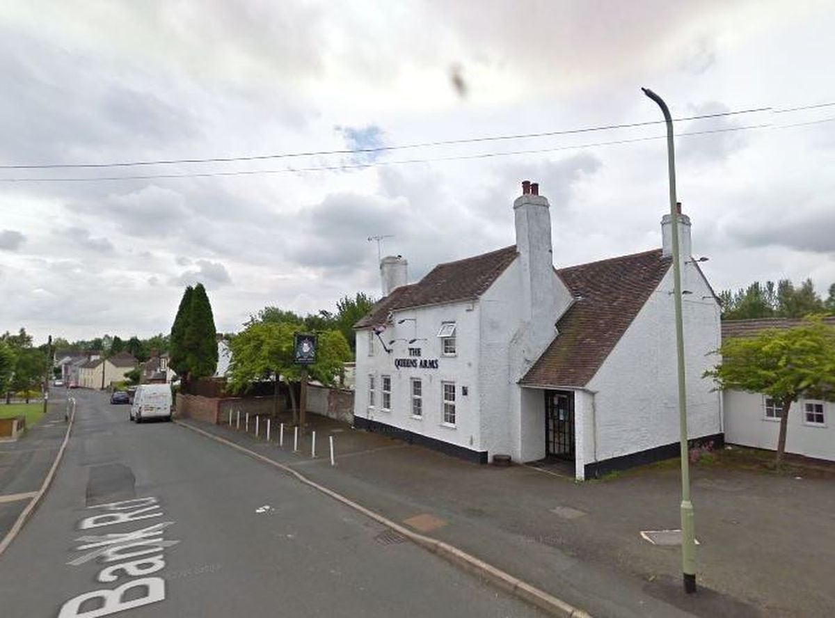 The Queens Arms, Bank Road, Dawley Bank, before it was demolished. Photo: Google