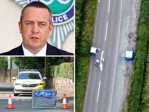 Detective Superintendent Tom Chisholm has appealed for help from the public after a woman was killed and set on fire in a layby on the main road from Bridgnorth to Wolverhampton