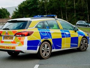 Police are attending the incident on the M54
