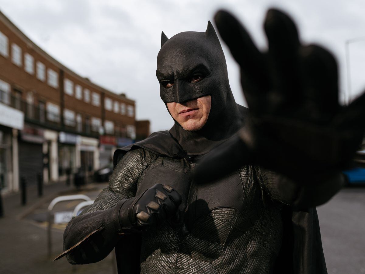 Batman returns to Donnington on a regular basis thanks to Councillor Jay Gough