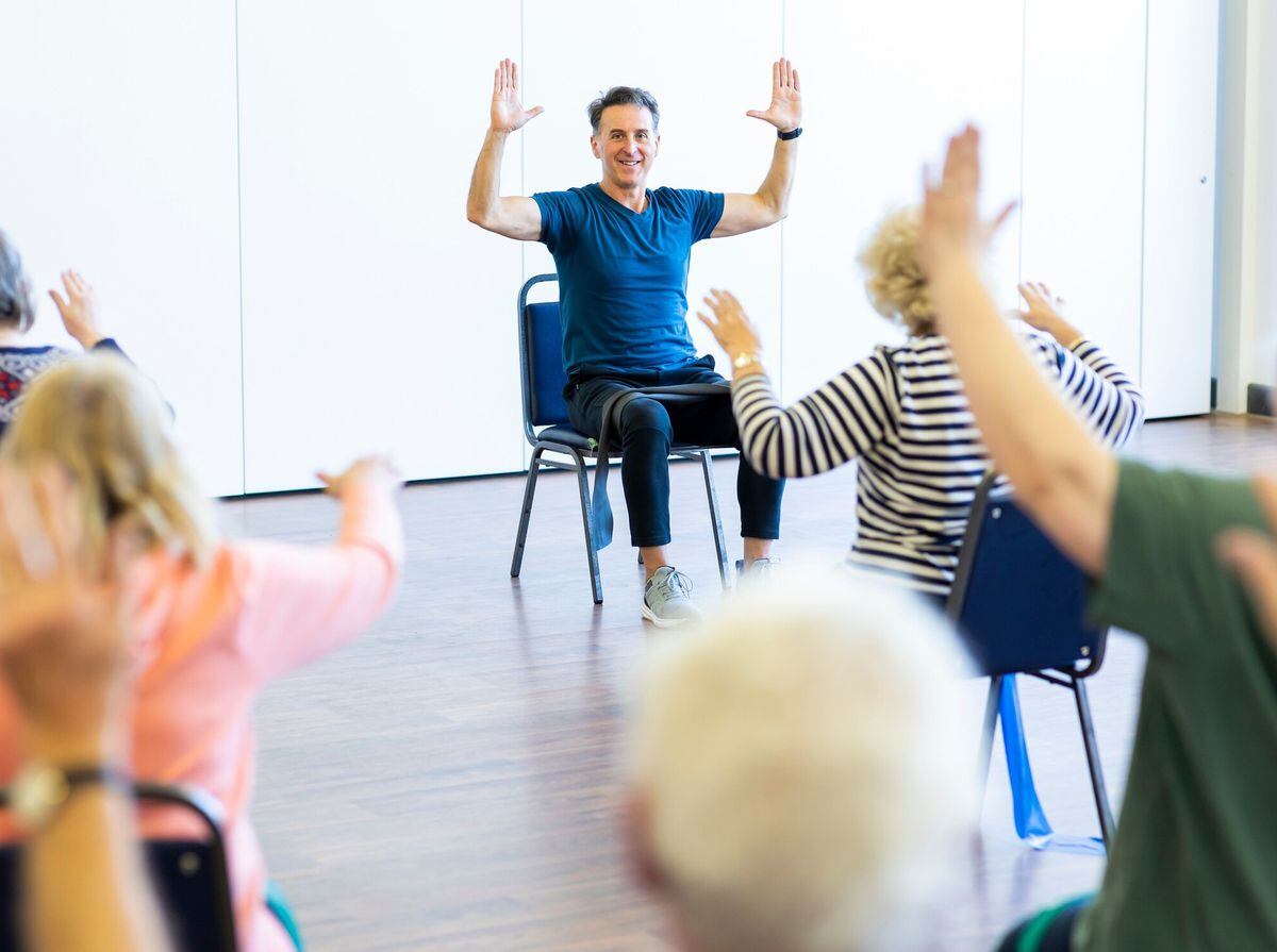 Community Resource is encouraging older people to keep active to help reduce the risk of falling